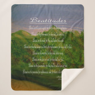 Cobertor Sherpa Beatitudes