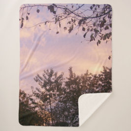 Cobertor Sherpa Beauty of the Dusk Sherpa Blanket
