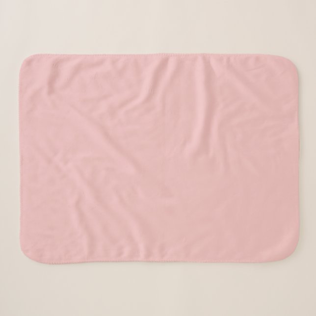 Cobertor Sherpa Bebê rosa (Frente (Horizontal))