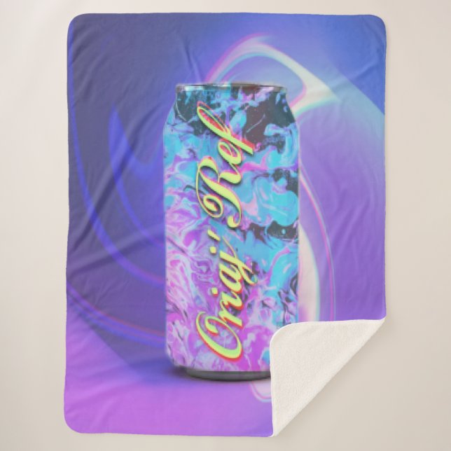 Cobertor Sherpa Bebida Fria (Frente)