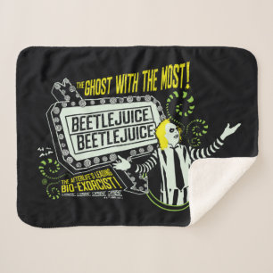 Cobertor Sherpa Beetlesumo   "Fantasma Com Mais"