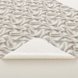 Cobertor Sherpa Bege, Creme e Marfim Neutro