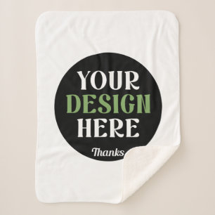 Cobertor Sherpa beijo personalizado, exclusivo, elegante e minimal