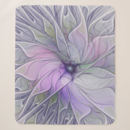 Cobertor Sherpa Beleza Deslumbrante Arte Fractal Abstrata Moderna 