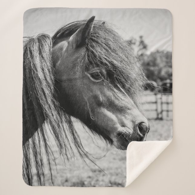 COBERTOR SHERPA BELO CAVALO (Frente)