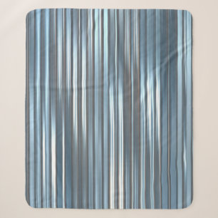 Cobertor Sherpa Belo fundo azul vertical abstrato com l
