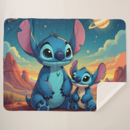 Cobertor Sherpa Beste Freunde fürs Leben – Lilo & Stitch