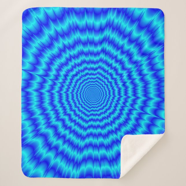 Cobertor Sherpa Big Bang Blues (Frente)