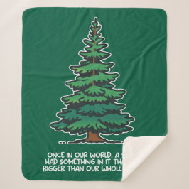 Cobertor Sherpa Bigger than our whole world 2