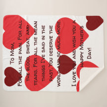 Blanket de Dia de as mães