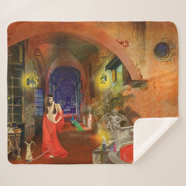 Cobertor Sherpa Blood Bath (Frente (Horizontal))