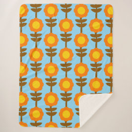 Cobertor Sherpa Boho Botanica Sherpa Blanket