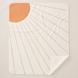 Cobertor Sherpa Boho Sunshine