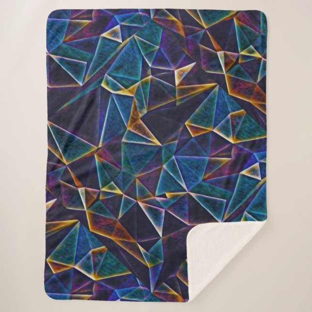 Cobertor Sherpa Bolhas quebradas (Frente)