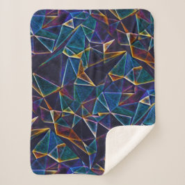 Cobertor Sherpa Bolhas quebradas Sherpa Blanket