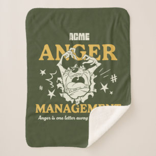Cobertor Sherpa BOLSAS DE CARRO™ TAZ™ ACME Anger Management
