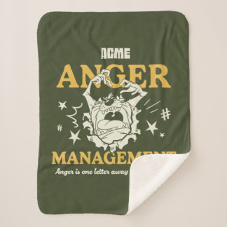 Cobertor Sherpa BOLSAS DE CARRO™ |TAZ™ ACME Anger Management