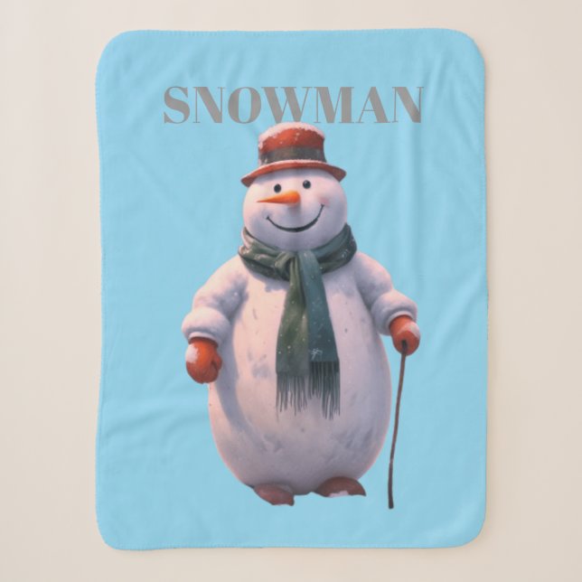 Cobertor Sherpa BONECo DE NEVE (Frente)