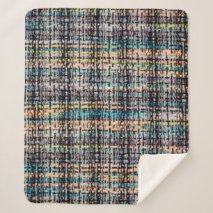 Cobertor Sherpa Boucle que usa a textura de fundo do tecido