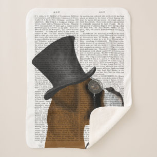 Cobertor Sherpa Boxer, Formal Hound e Hat