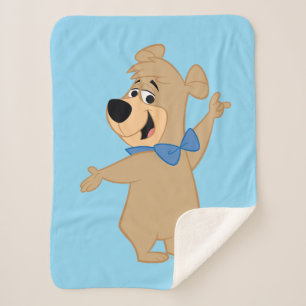 Cobertor Sherpa Braços com Urso Boo-Boo Amplos