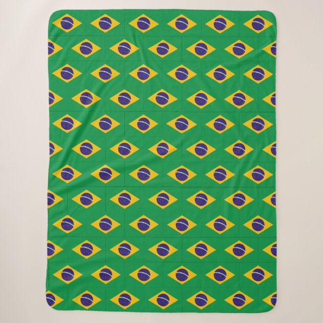 Cobertor Sherpa Brasil (Frente)