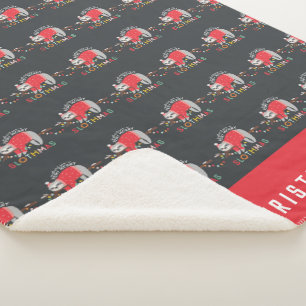 Cobertor Sherpa Brincadeira, Natal moderno e colorido