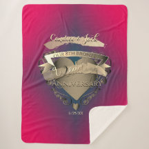 Bronze do 8º aniversário do casamento +Tourmaline