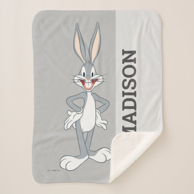 Cobertor Sherpa BUGS BUNNY™ Standing (Frente)