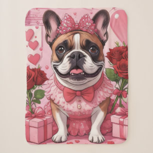 Cobertor Sherpa Bulldogue Francês Enamorado