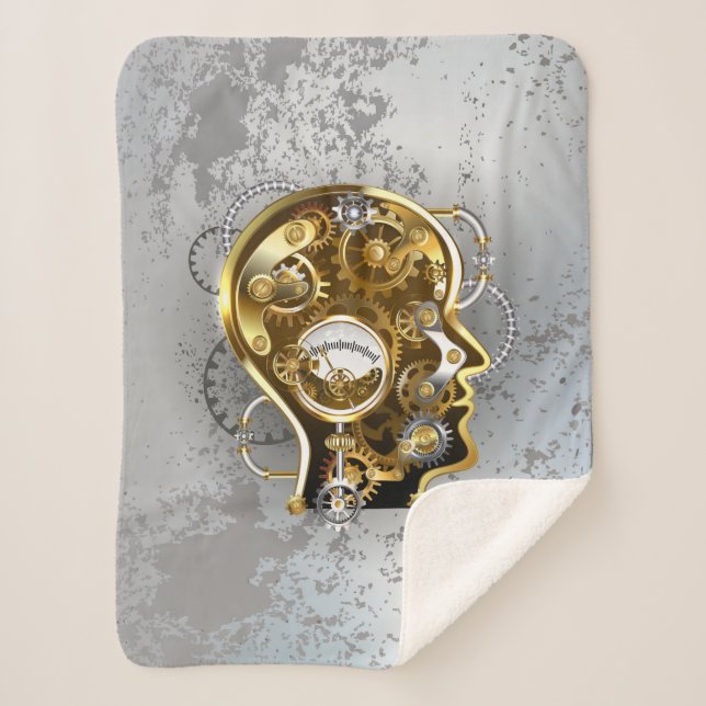 Cobertor Sherpa Cabeça de galo com manômetro (Frente)