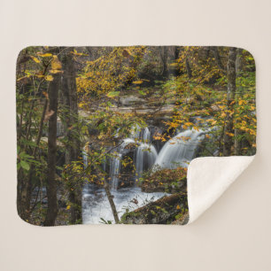 Cobertor Sherpa Cachoeira do Dunloup Creek West Virginia