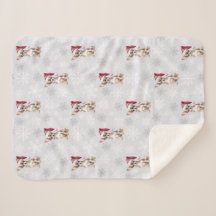 Cachorro Chihuahua Chi na Cinza de Santa Hat