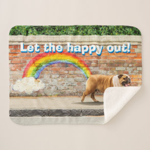 Cobertor Sherpa Cachorro e Grafite