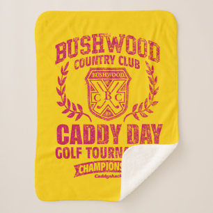 Cobertor Sherpa Caddyshack Bushwood Country Club Caddy Day Golf