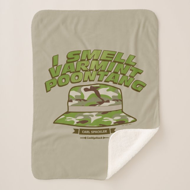 Cobertor Sherpa Caddyshack | Varmint Poontang (Frente)