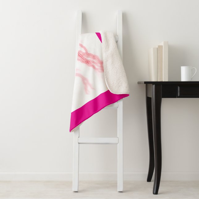 Cobertor Sherpa calda e avvolgente. (In Situ)