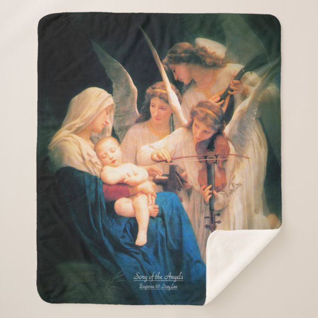 Cobertor Sherpa Canção de Anjos 1881 (Frente)