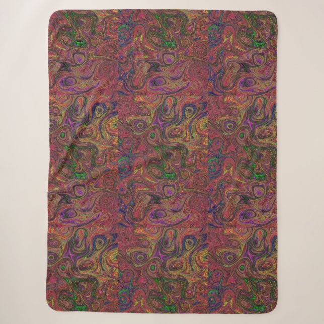 Cobertor Sherpa Caos Fire Stone (Frente)