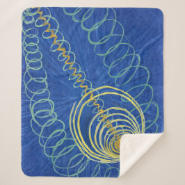 Cobertor Sherpa Caos Primordial 16 | Hilma af Klint |