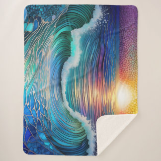 Cobertor Sherpa Capa de Mar de Croma