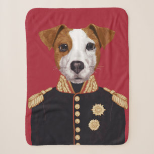 Cobertor Sherpa Capitão Jack Russell