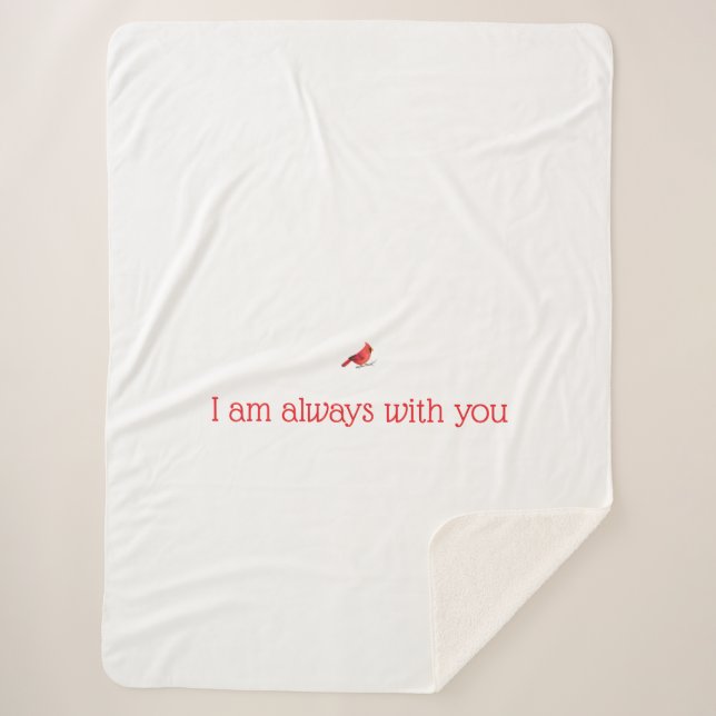 Cobertor Sherpa Cardinal (Frente)