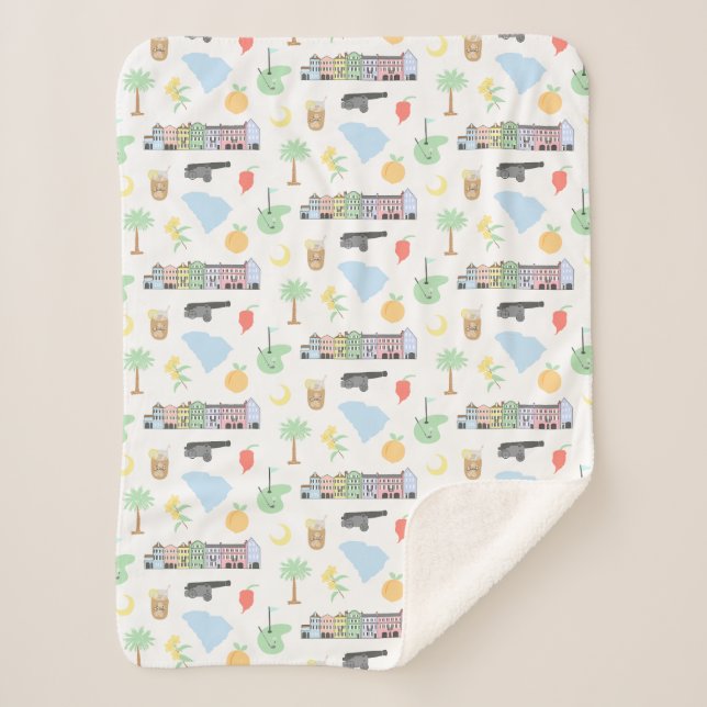 Cobertor Sherpa Carolina do Sul (Frente)