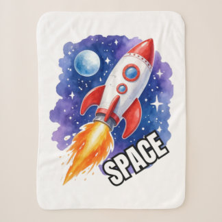 Cobertor Sherpa Cartaz de Aventura Espacial | Aventura Espera Entr