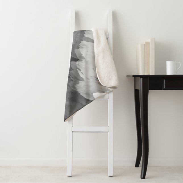 Cobertor Sherpa Cascata aquosa, natureza 3 (In Situ)