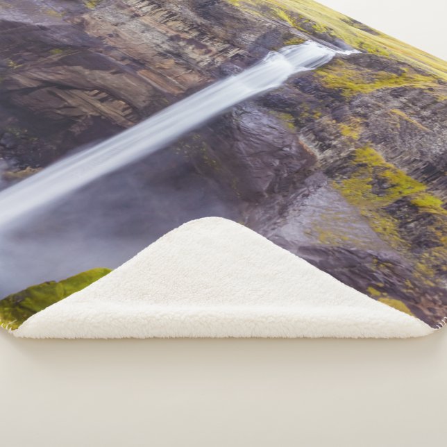 Cobertor Sherpa Cascata do Haifox, Islândia (3/4)