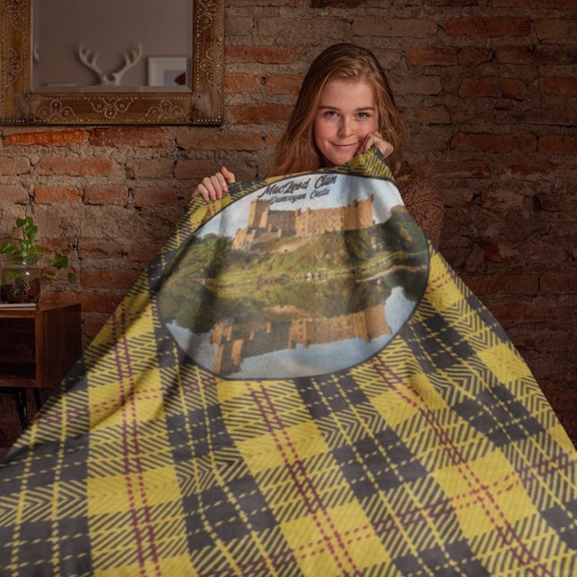 Cobertor Sherpa Castelo Sherpa Blanket, castelo do MacLeod Clan da (Criador carregado)
