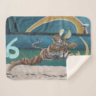 Cobertor Sherpa Cat Warril Fantasy Art Sherpa Blanket