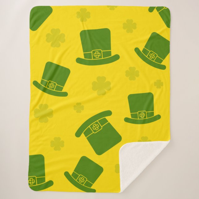 Cobertor Sherpa Charme Irlandês (Frente)